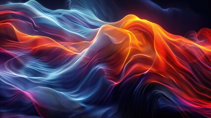 Fototapeta premium Abstract visualization of investment portfolios diversification strategies