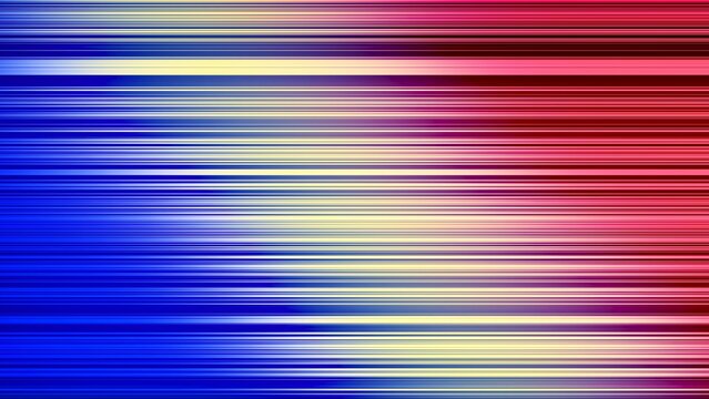 青、白、赤で構成されたトリコロールカラーの背景画像｜真横に走る高速のラインがスピード感を演出