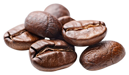 PNG Coffee beans beverage drink bread.