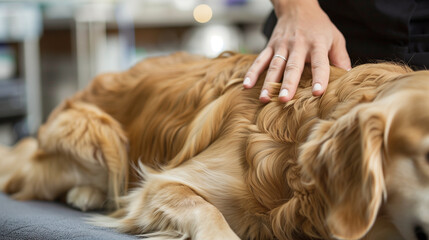 Vet Clinic Wellness: Expert Massage for Dog's Comfort and Health