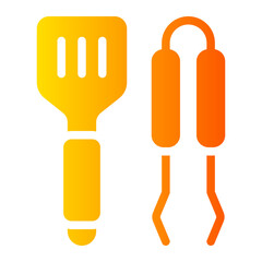 cooking equipment gradient icon