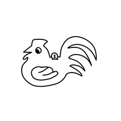 chicken piggy bank icon