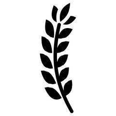 grain icon, simple vector design
