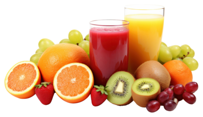 PNG Fruits and juice grapefruit vitamin drink