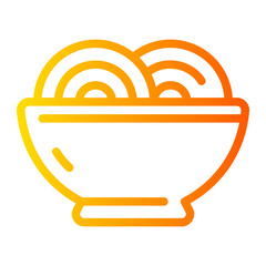 noodles gradient icon