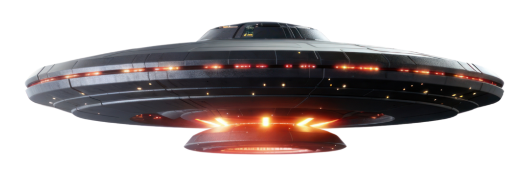 PNG Ufo white background transportation illuminated