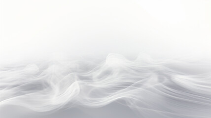 Obraz premium abstract white background glowing smoke curved lines copy space