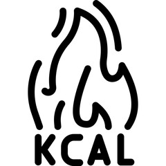 Burning Calories Icon