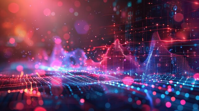 Dynamic representation of abstract analytics algorithms processing and analyzing data