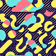 Retro background with a vintage pattern