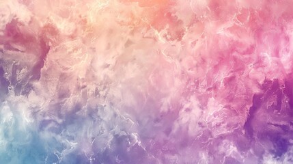 Vibrant Watercolor Sky With Abstract Pink And Blue Galaxy Background