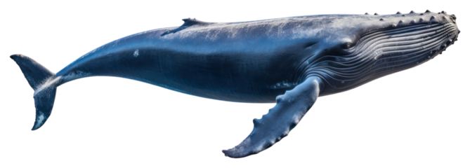 PNG Whale swimming animal mammal