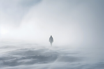 Misty Winter Walk