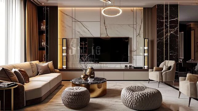 modern living room interior