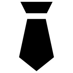 tie icon, simple vector design