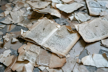 Chaos of Handwritten Notes