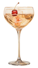 PNG Cocktail martini drink glass