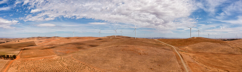 D SA hills windmills short pan