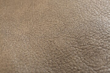 Fototapeta na wymiar Beautiful natural leather as background, closeup view