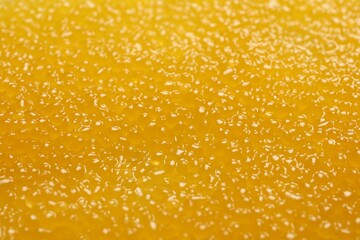 Fresh pike caviar as background, closeup view