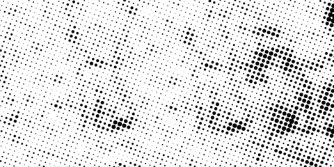Vintage Halftone Background. Fade Distressed Overlay. Modern Texture. Abstract Pattern. Vector illustration