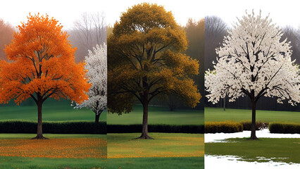 A time-lapse of 3 seasons in one place