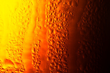 glass texture, macro beer,Beer. Texture of water drops on the bottle, Ice Cube, Abstract Background