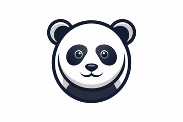 logo panda logo panda logo style vector illustration