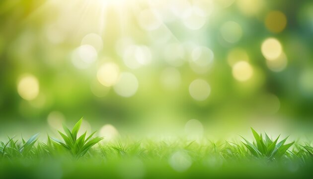 green background, Earth Day background, World environment globe. nature and eco friendly green environment, green grass and bokeh