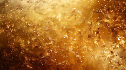 Golden Background: A radiant canvas of shimmering gold, imbued with opulence and sophistication. Perfect for adding a touch of luxury to design projects, presentations, or digital creations. 