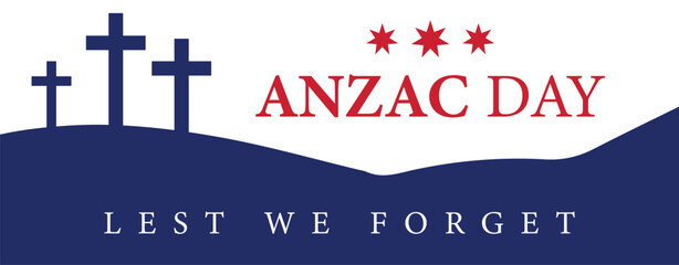 Anzac day background concept,  Lest we forget.
