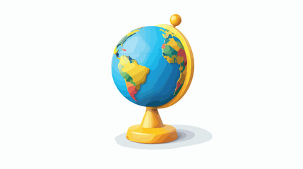 Location icon with globe. Location icon vector