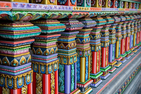 THAILAND BANGKOK SILOM SRI MAHA MARIAMMAN TEMPLE