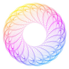 3d render of a spiral