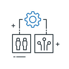 STS Conversion Speech to Text Conversion Vector Icon Design