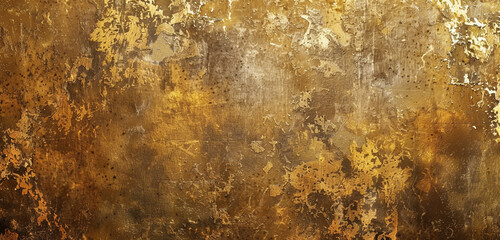 Seamless fusion of grunge-gold textures