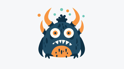 Monster icon. Element of horror stories elements illustration