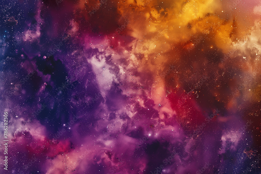 Poster background with abstract colorful space