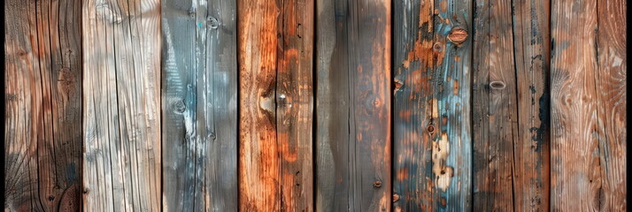 Fototapeta premium Rustic watercolor wood grain pattern , lending a natural and organic. Generative AI