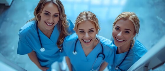 Compassionate Team: The Heart of Healthcare. Concept Healthcare Workers, Compassion, Teamwork, Dedication