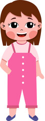 Smiling children avatar. Kid child expression vector illustration. Cute child character.
