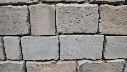 Gray brick wall texture background. Gray brick wall background. Grey brick wall texture.