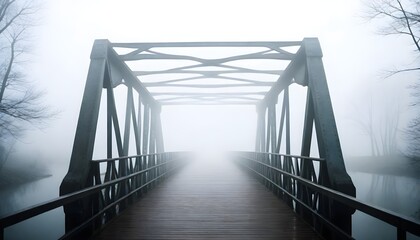 bridge over the fog