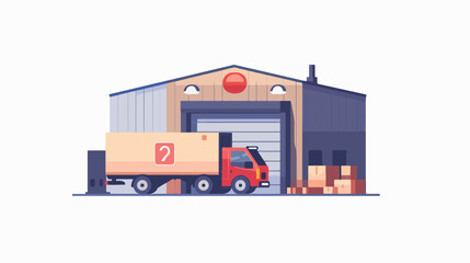 Delivery and logistics icon vector illustration graphi