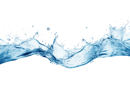 PNG Realistic wide water splash backgrounds white background splattered