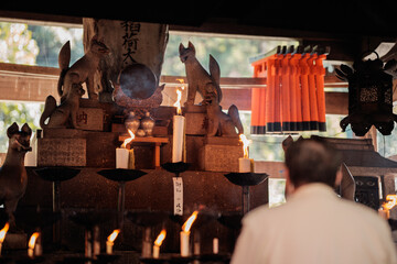 Worship at Fushimi Inari