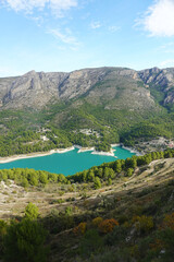 The Reservoir of Guadalest, Caosta Blanca, Spain	