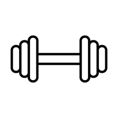 Gym line icon