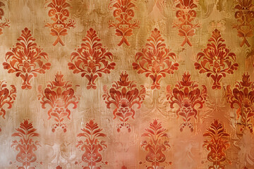 texture of old vintage wallpaper