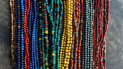 Assorted African Waist Beads for Belly Chain and Hip Ornament